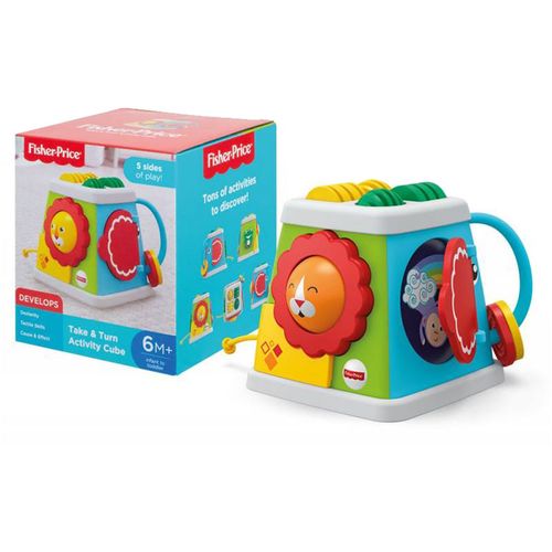 Fisher Price Take &amp; Turn Acticity Cube slika 1