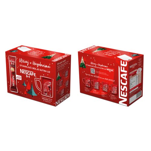 Nescafe 3in1 Classic 6 (28x15.5g) PR Mug  slika 1