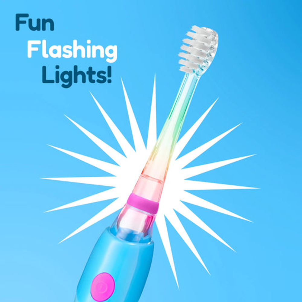 Brush-Baby Dječija električna četkica za zube KidzSonic Flamingo slika 5