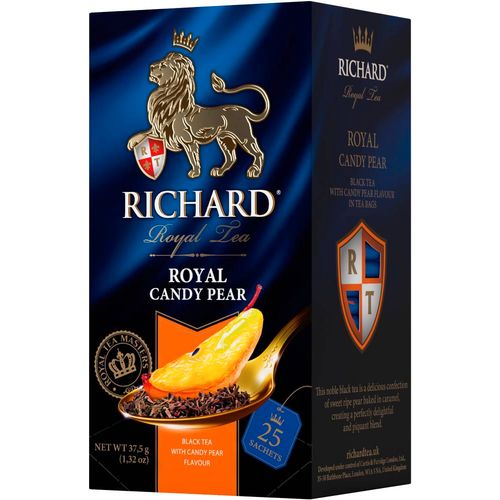 RICHARD Royal Candy Pear – Crni čaj sa aromom karamelizovane kruške 25 x 1,5g 111370 slika 2