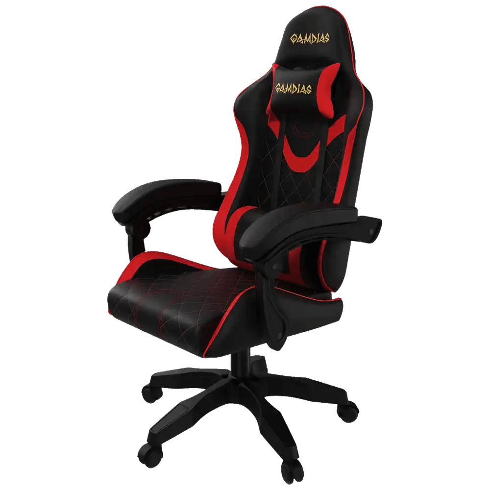 Gamdias Gaming stolica Zelus E2, Crna/Crvena slika 4