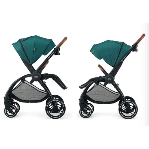 Kinderkraft Kolica Evolution Cocoon 2u1, midnight green slika 15