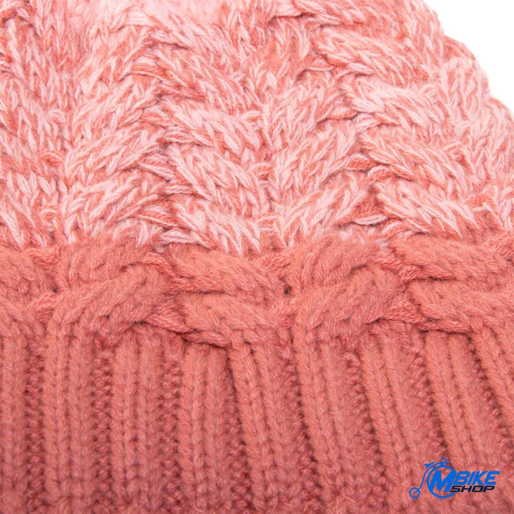 Salomon Zimska kapa Poly Beanie Brick Dust/Tropical Peach slika 2