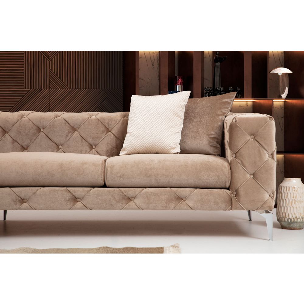 Como - Tamni Krem Sofa za Četiri Osobe slika 2