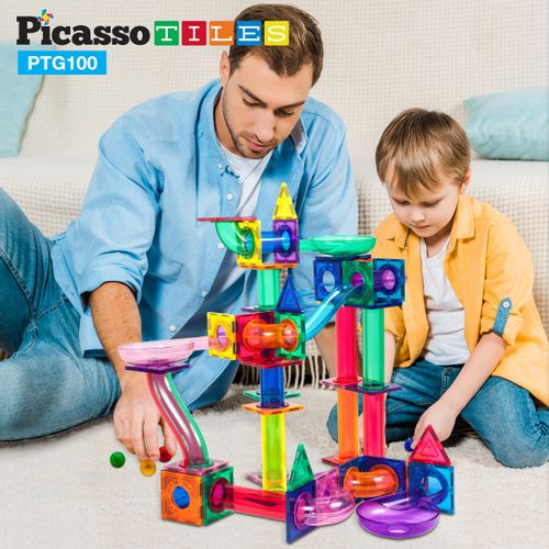 Picasso Tiles staza za loptice 100 kom slika 6