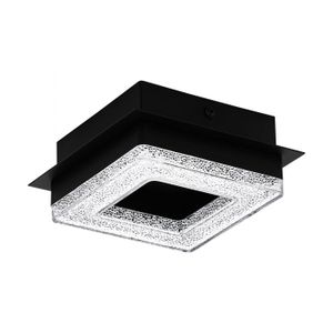 Eglo Fradelo 1 zidna/plafonjera/1, led, 1x4w, 400lm, crna/čelik/kristal 