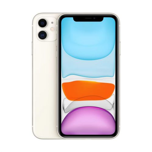 Apple iPhone 11 128GB (MHDJ3SE/A) beli mobilni 6.1" Hexa Core Apple A13 Bionic 4GB 128GB 12Mpx+12Mpx Dual Sim slika 1