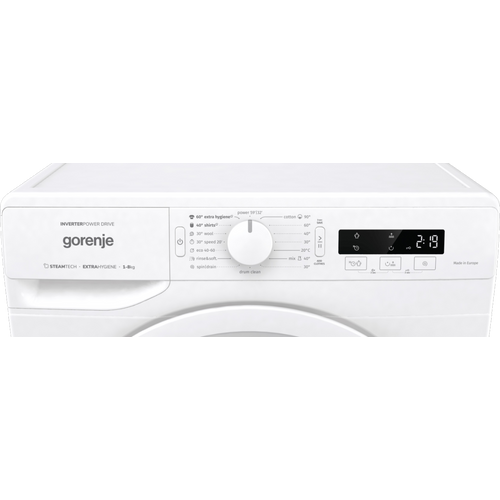 Gorenje WNPI82BS Veš mašina, 8 kg, 1200 rpm, Inverter PowerDrive, SteamTech, Dubina 54.5 cm slika 9