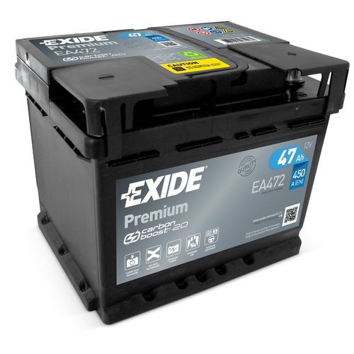 Akumulator EXIDE Premium Carbon 12 V 47 Ah +D slika 1