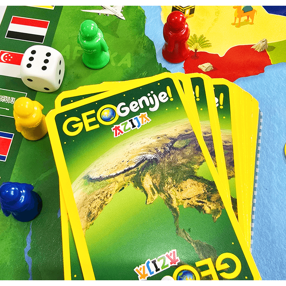 Kumaro Društvena igra Geo Genije! - Azija slika 6