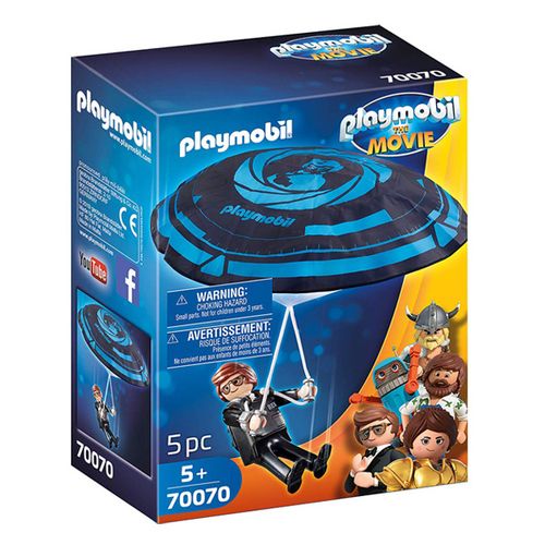 Playmobil- Movie Rex Dasher sa padobranom slika 1