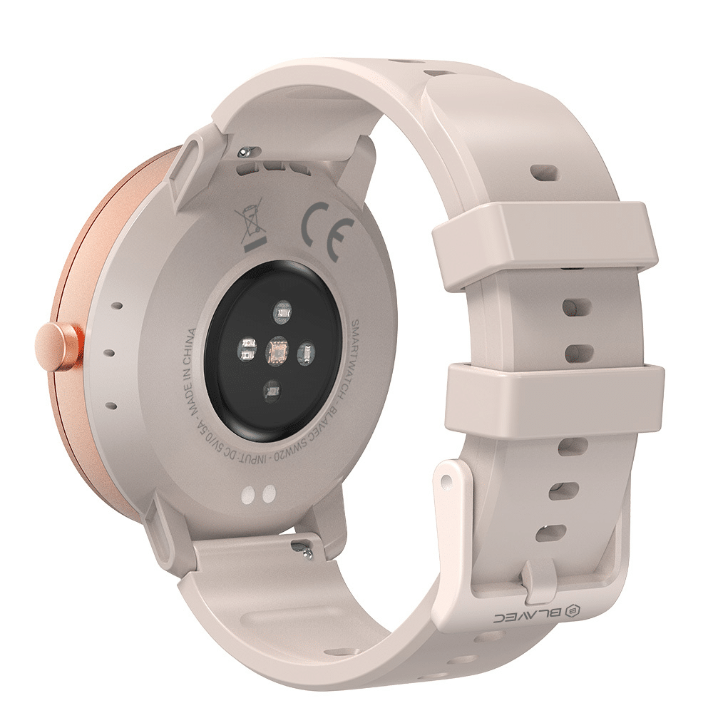Blavec pametni sat W-20 Solea HD AMOLED GPS glasovni poziv - ružičasto zlato + 2 remena slika 5