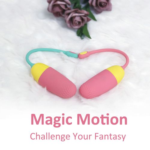 Vibracijsko jaje Magic Motion - Vini App Controlled Love Egg, narančaste boje slika 6