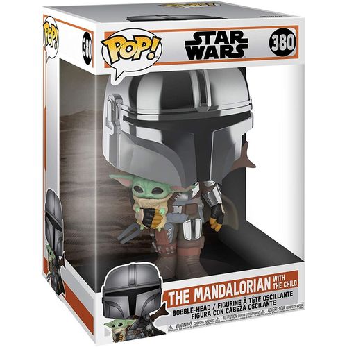 POP figure Star Wars Mandalorian - Mandalorian with Yoda Child 25cm slika 2