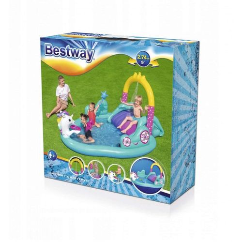 Bestway bazen Play Centar magical Unicorn 274x198x137 cm slika 4