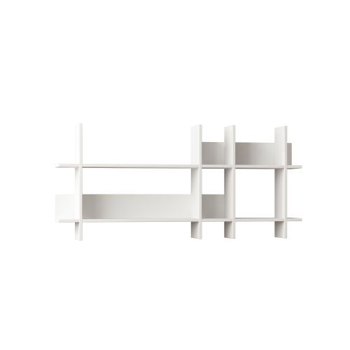 Beads - White White Wall Shelf slika 2