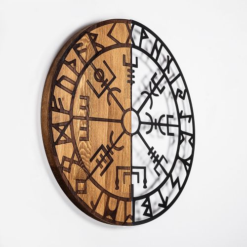 Wallity Drvena zidna dekoracija, Vegvisir - 331 slika 6