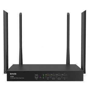 Tenda W18E AC1200 wireless dual band ruter 2.4+5GHz, 1W/3L, Gbit, 128mb, 4x5dBi 12v/1a 50users 300m2