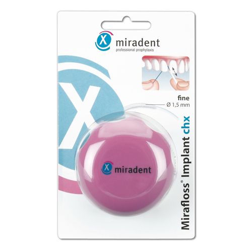 Miradent Mirafloss Implant CHX FINE slika 1