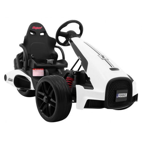 Go-kart na akumulaotor XR-1 - bijeli slika 8