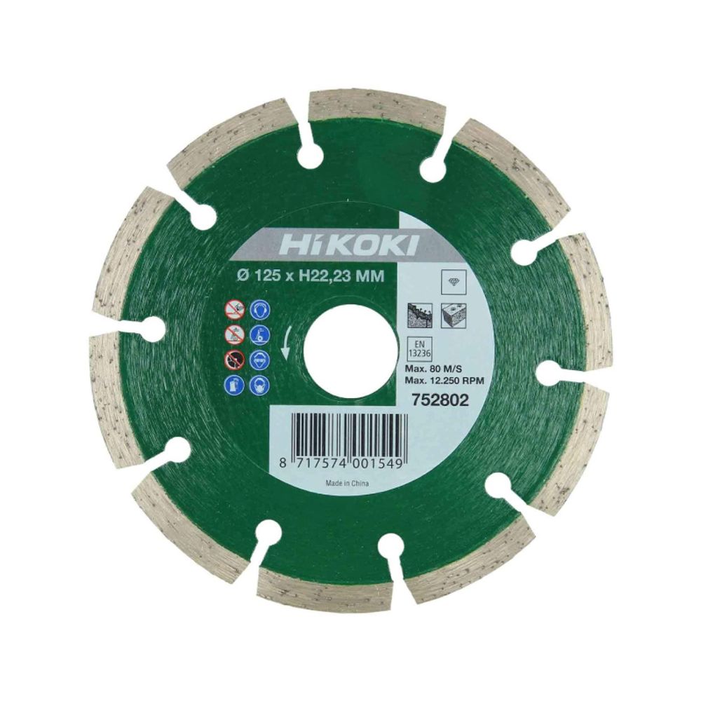 Hikoki dijamantna ploča univerzalna 752802 (125 mm) slika 1