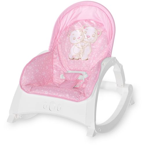 LORELLI ENJOY Njihalica za Bebe Pink Hug (0+mj/do 9kg) slika 4