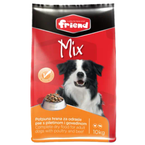Friend Mix suha hrana za pse Piletina Govedina 10kg