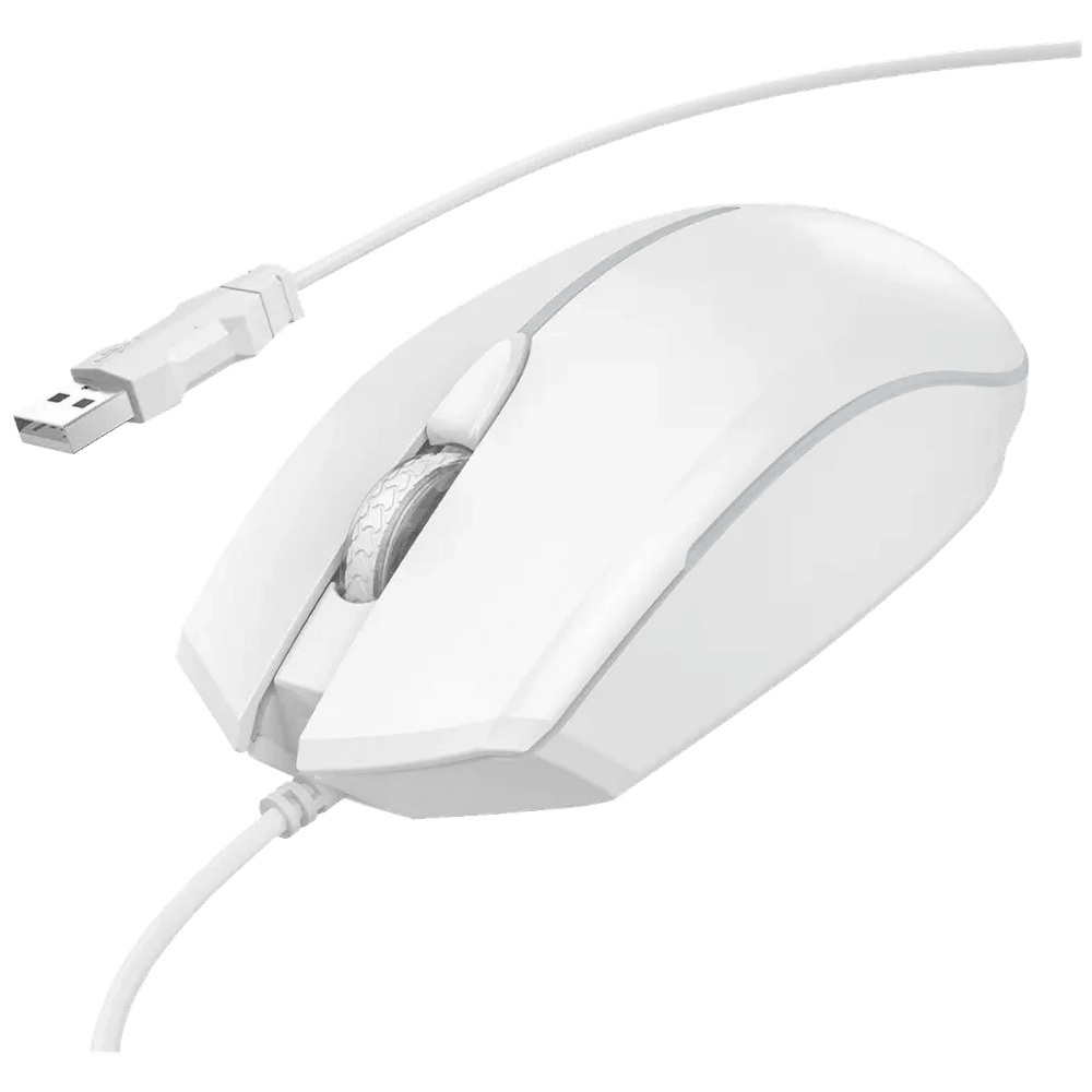 hoco. Gaming optički miš 2400 dpi - GM37, Wonderful White slika 2