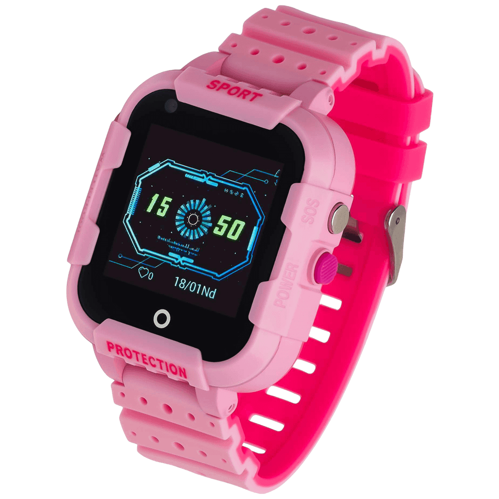 Garett Sat pametni, 4G LTE, 1.4", WiFi, Bluetooth, IP67 - Garett Kids 4G Pink slika 1