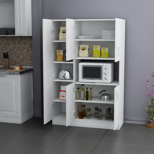 Roma - White White Multi Purpose Cabinet slika 2