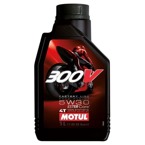 MOTUL Moto 4T 300v 5W30 1 L slika 1