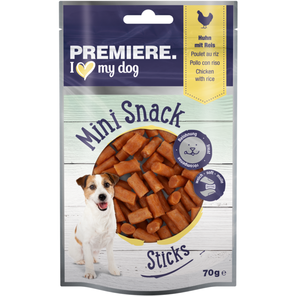Premiere poslastica za pse Mini Snack Sandwich piletina i riža 70 g slika 1