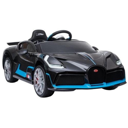 Licencirani Bugatti Divo crni lakirani - auto na akumulator slika 1