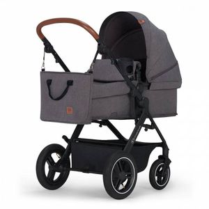 Kinderkraft B-Tour Kolica Za Bebe Set 3U1 Dark Grey