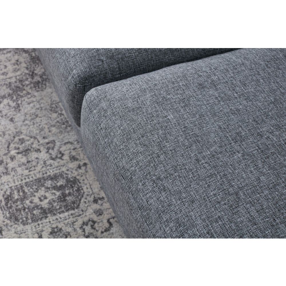 Eva - Siva Dvosjed Sofa slika 4