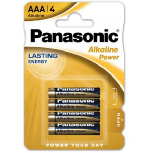 Baterija Panasonic LR03-4-PA alkalna