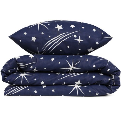 Halley - Dark Blue Dark Blue
White Double Quilt Cover Set slika 3