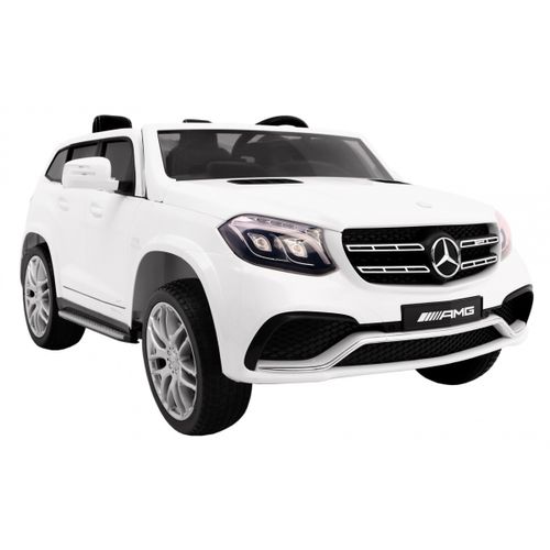 Licencirani auto na akumultor Mercedes Benz AMG 63 GLS 4WD - bijeli/lakirani slika 5