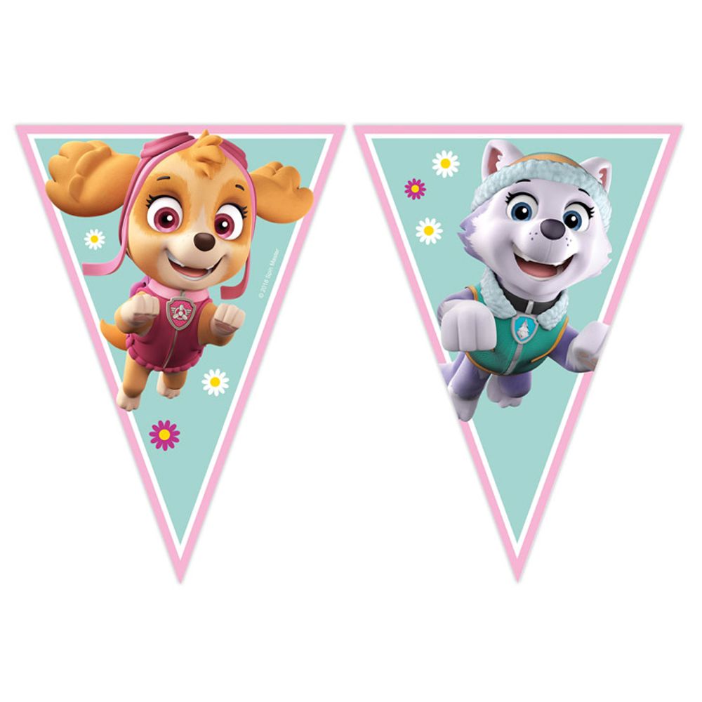 90279 Baner zastavice Paw Patrol Sky & Everest slika 1
