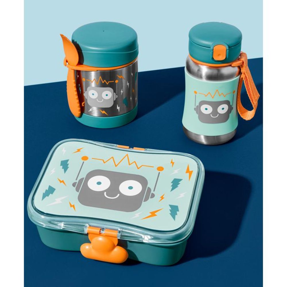 Skip Hop Kutija za užinu 700ml - Robot slika 3