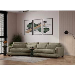 River 4 Sjedala Lijevo (Xc Left-2R) - Zeleni Sofe za 4 Osobe