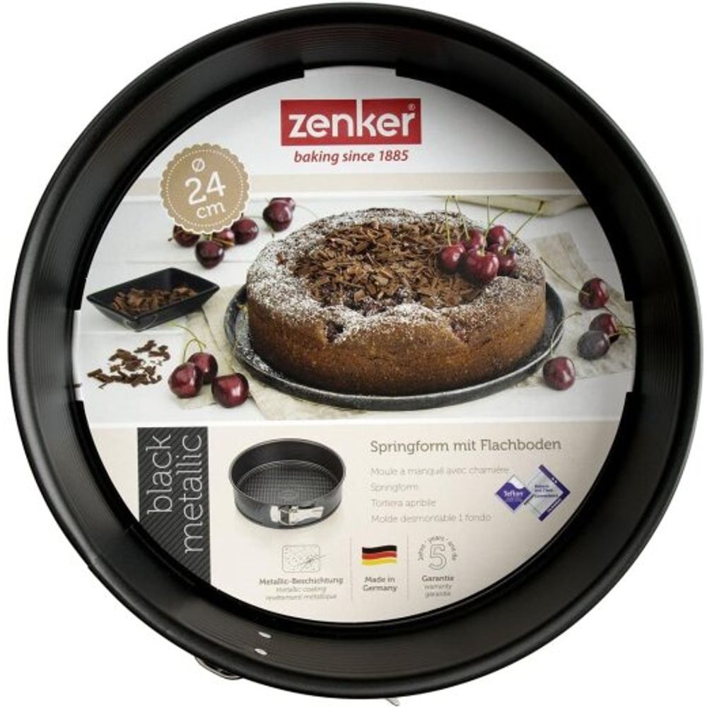 Zenker Kalup za tortu 24x6.5 cm Black slika 6