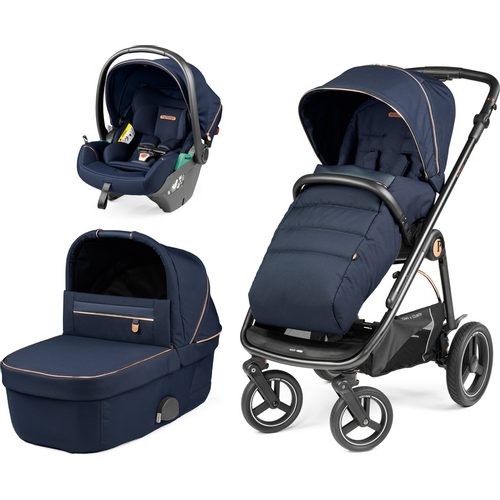 Peg Perego dječja kolica 3u1 Veloce TC  lounge  blueshine slika 1