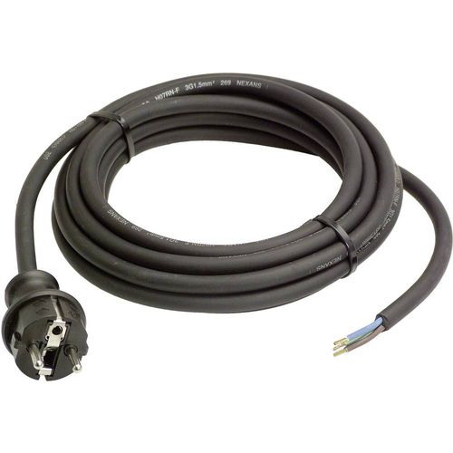 AS Schwabe 60376 struja priključni kabel  crna 3.00 m slika 1