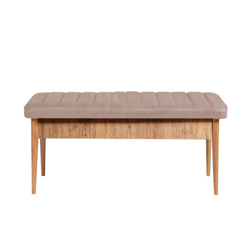 Vina 0900 - Atlantic Stone Atlantic PineStone Proširivi Trpezarijski Sto i Set Stolica (4 Komada) slika 7