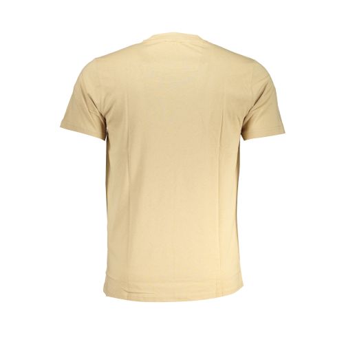 CAVALLI CLASS MEN'S SHORT SLEEVED T-SHIRT BEIGE slika 2