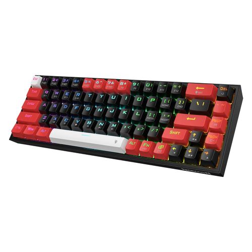 Tipkovnica - Redragon Castor K631RGB Pro Žičana/Bežična/BT Mehanička Crveni Prekidač slika 10