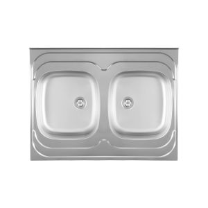 Metalac usadni sudoper STANDARD duplo