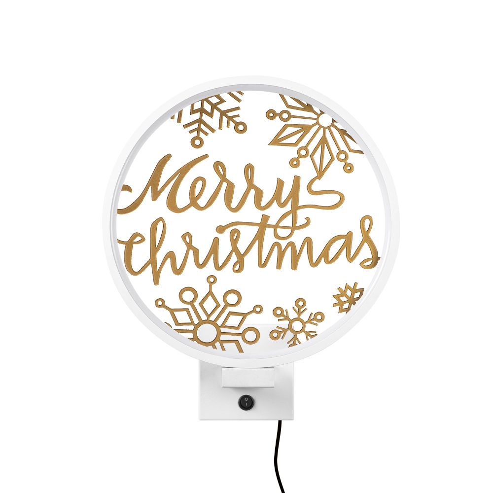 Zidna lampa XMAS29 u bijeloj boji od bijelog zlata slika 7