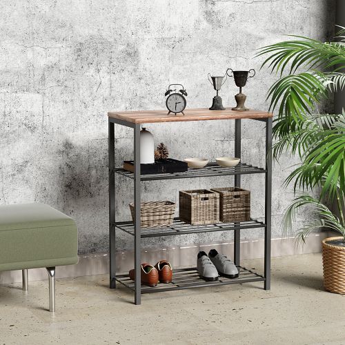 Ggmbtlayk001 OakGrey Shoe Cabinet slika 1